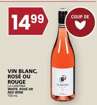 Rachelle-Bery Grocery La cantina white, rosé or red wine offer