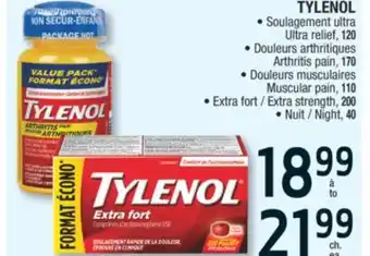 Jean Coutu Tylenol offer