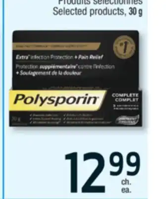 Jean Coutu Polysporin selected products offer