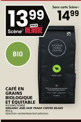 Rachelle-Bery Grocery Kicking horse organic and fair trade coffee beans offer