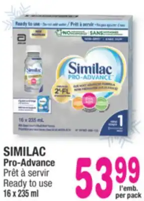 Jean Coutu Similac pro-advance ready to use offer