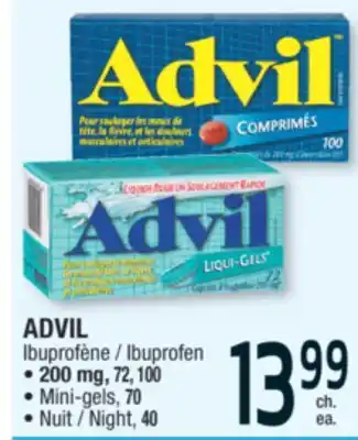 Jean Coutu Advil ibuprofen offer