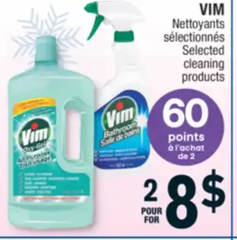 Jean Coutu Vim selected cleaning products offer