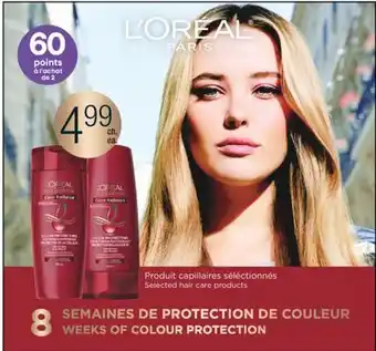 Jean Coutu L'oréal paris selected hair care products offer