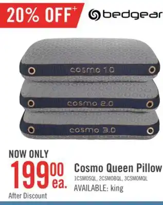 The Brick Bedgear cosmo 1.0 pillow - stomach sleeper offer