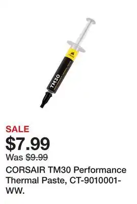 Newegg Corsair tm30 performance thermal paste, ct-9010001-ww offer