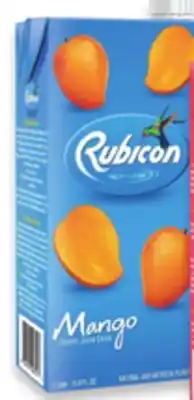 Walmart Rubicon juices offer