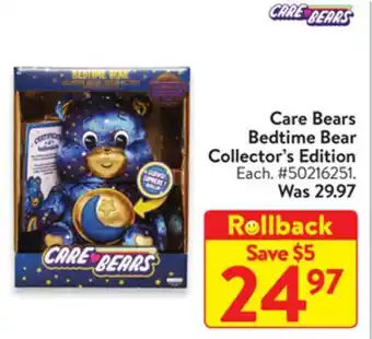 Walmart Care bears bedtime bear collector's edition offer