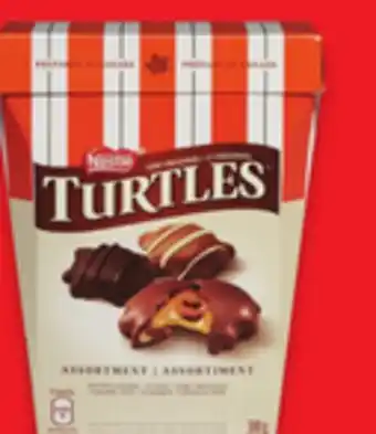 Walmart Turtles boxed chocolates offer