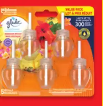 Walmart Glade holiday candle 4-pack or plugins scented oil refills 5-pack offer