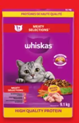 Walmart Whiskas dry cat food offer