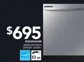 Lowe's Samsung dishwasher offer