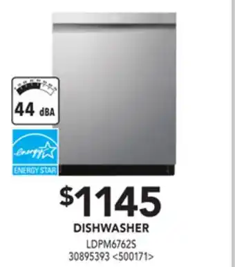 Lowe's Lg dishwasher offer