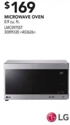 Lowe's Lg microwave oven offer