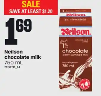 Independent Grocer Neilson chocolate milk, 750 ml offer