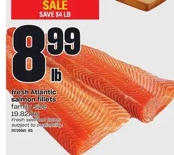 Independent Grocer Fresh atlantic salmon fillets offer