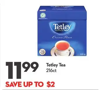 Longo's Tetley tea offer