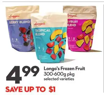 Longo's Longo's frozen fruit offer