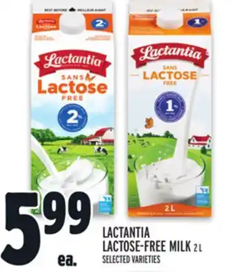 Metro Lactantia lactose-free milk offer