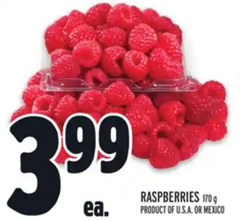 Metro Raspberries offer