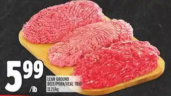 Metro Lean ground beef/pork/veal trio offer