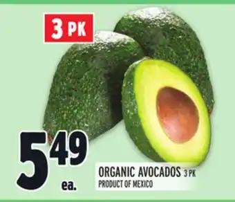 Metro Organic avocados offer