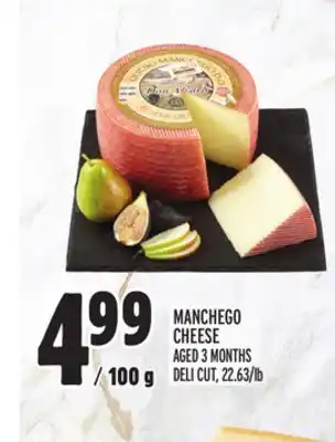 Metro Manchego cheese offer