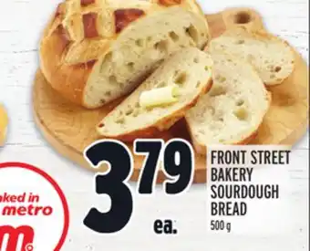 Metro Front street bakery sourdough bread offer