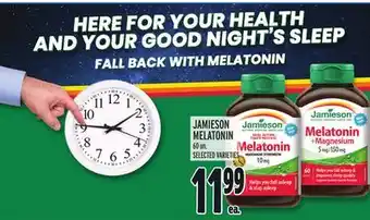 Metro Jamieson melatonin offer