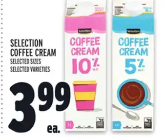 Metro Selection coffee cream offer