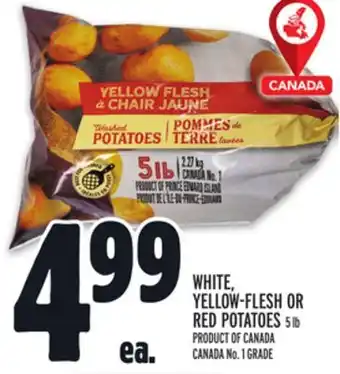 Metro Yellow-flesh or red potatoes offer
