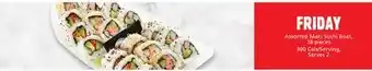 Metro Assorted maki sushi boat offer