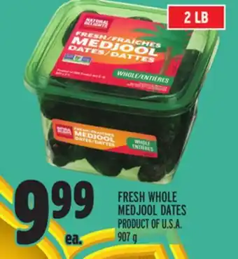 Metro Fresh whole medjool dates offer