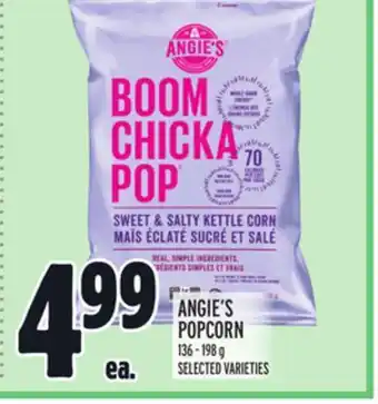 Metro Angie's popcorn offer