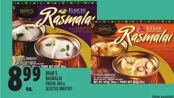 Metro Brar's rasmalai offer
