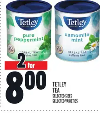 Metro Tetley tea offer