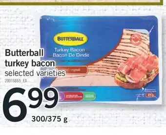 Fortinos Butterball turkey bacon offer