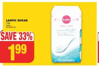 No Frills Lantic sugar, 2 kg offer