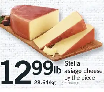 Fortinos Stella asiago cheese offer