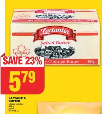 No Frills Lactantia butter, 454 g offer