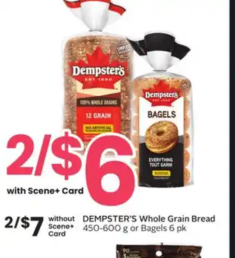 Sobeys Whole grain bread offer
