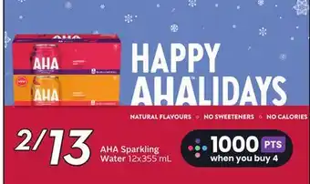 Sobeys Sparkling water offer