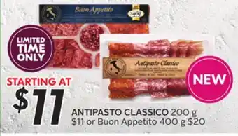 Sobeys Antipasto classico offer