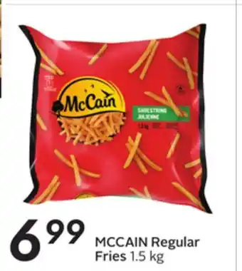 Sobeys Regular fries offer