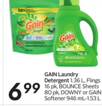 Sobeys Laundry detergent offer
