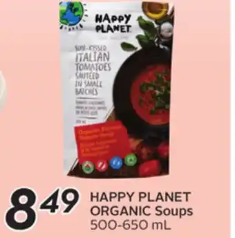 Sobeys Organic soups offer