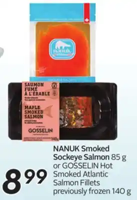 Sobeys Nanuk smoked sockeye salmon offer