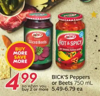 Sobeys Peppers or beets offer
