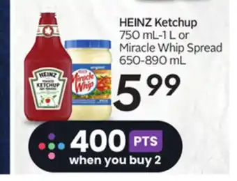 Sobeys Ketchup offer