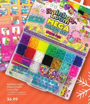 Staples Rainbow loom mega kit with loomi pals offer